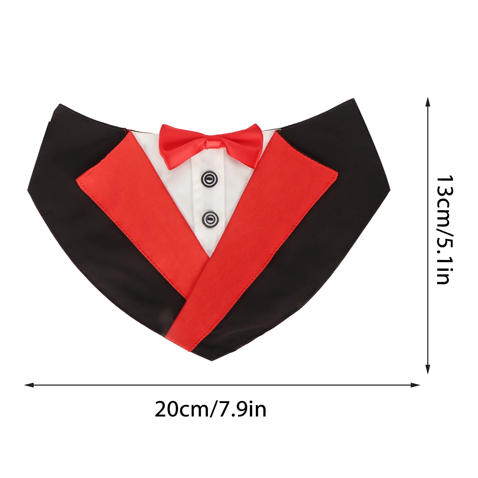 Title 9, Formal Dog Tuxedo Collar Dog Wedding Bandanas A...