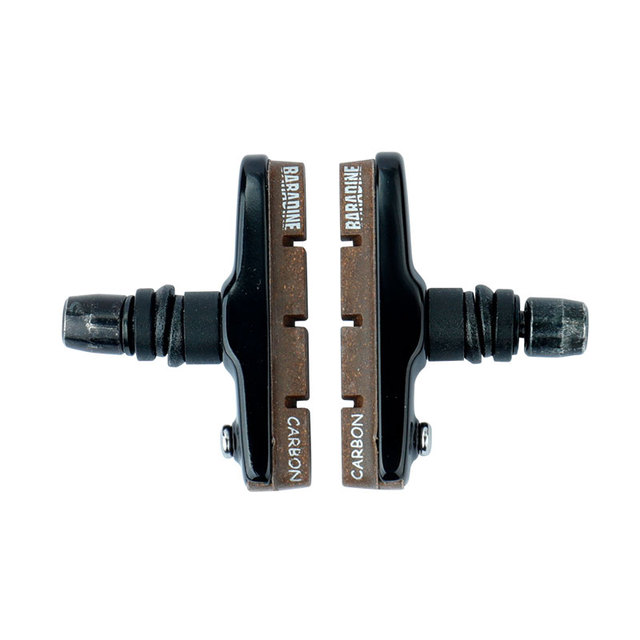 Carbon Rims V-Brake Blocks BMX Folding Bicycle Braking Pads Linear Pull Friction Wheel Brake Replaceable Inserts