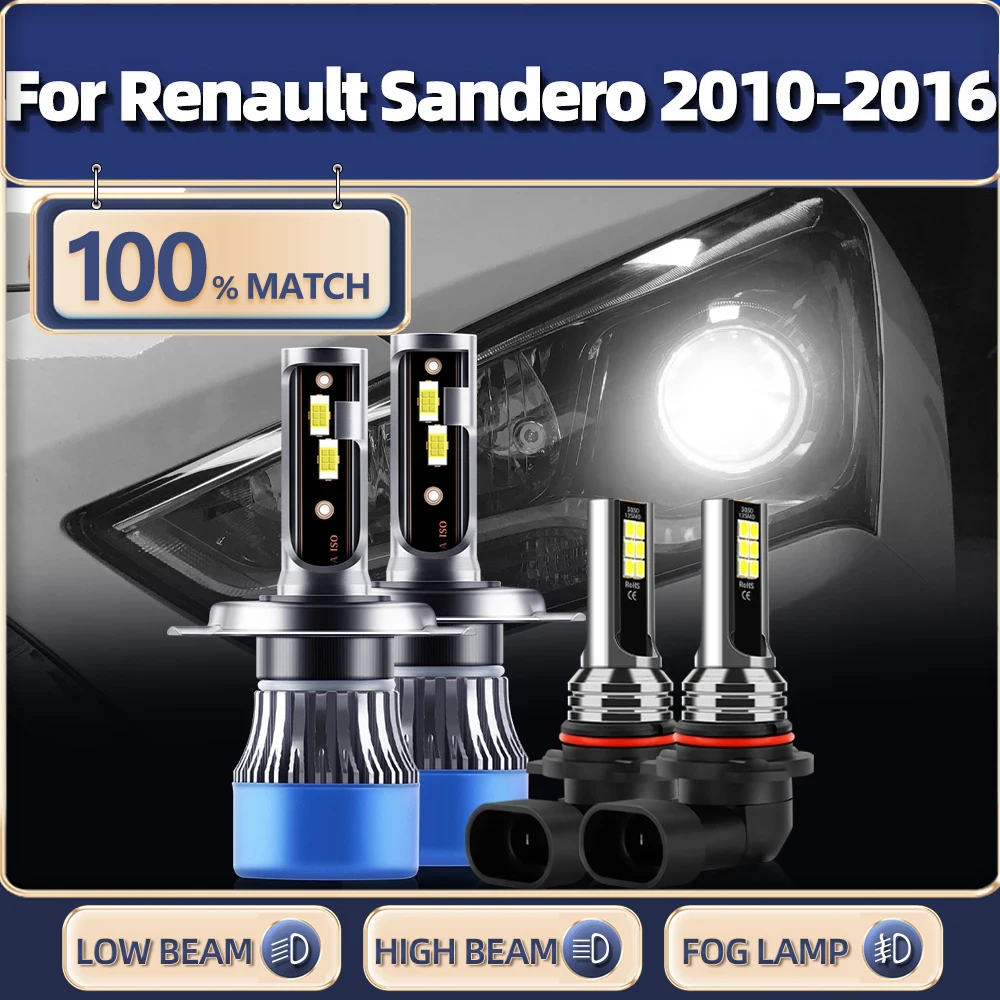 

Led Car Headlight Bulbs 40000LM Super Bright Auto Headamp 6000K Fog Light For Renault Sandero 2010 2011 2012 2013 2014 2015 2016