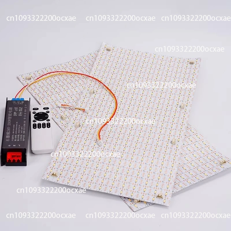 24V 삼색 LED 플렉시블 라이트 시트 투명 라이트 패널, 발광 백 플레이트