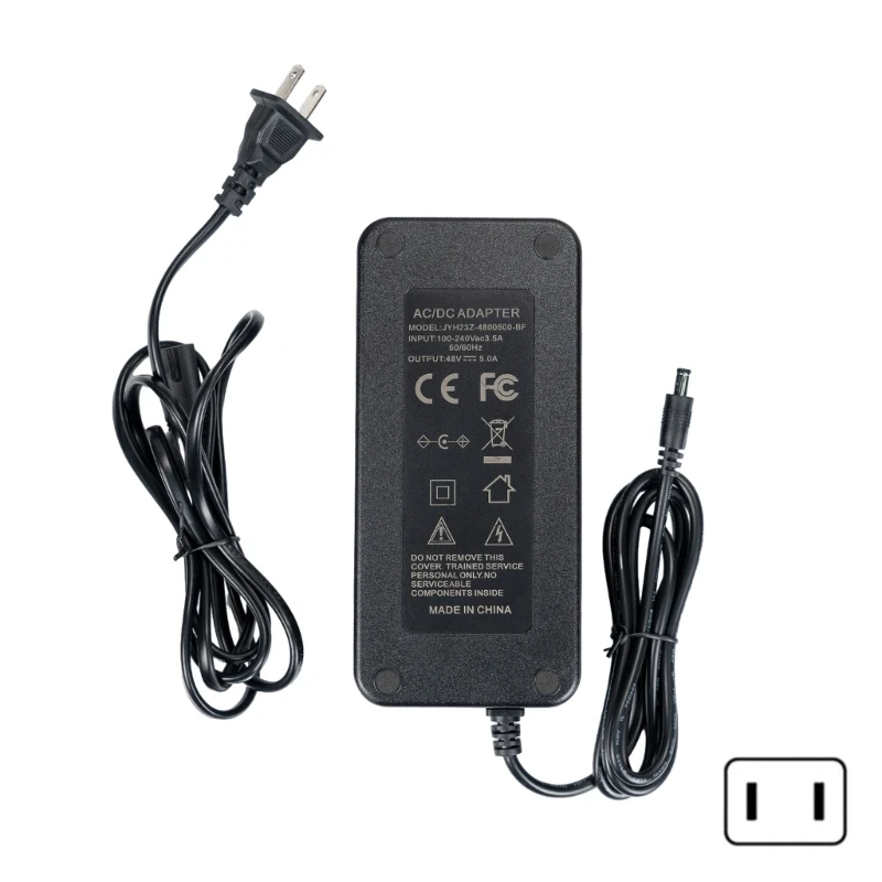 

48V 5A Power Supply Adapter for Sound Systems For Audios Charging Adapter Stable Operation