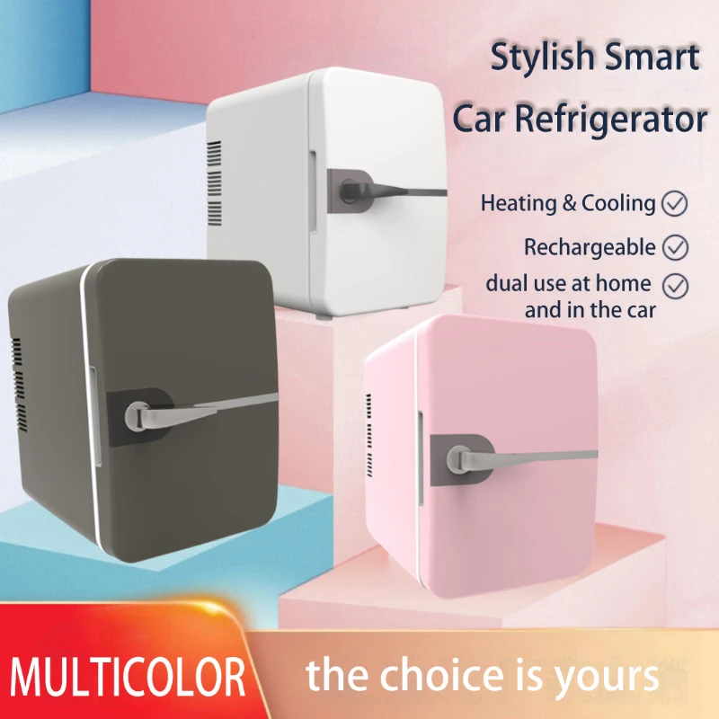 

Portable car mini refrigerator home mini semiconductor hot and cold mini refrigerator