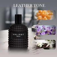 100ML 3.4FL.OZ Notes en cuir Eau de Parfum pour hommes, Woody, Nuty, chaud, épicé, parfum chocolat, Spray de Parfum pour hommes 6
