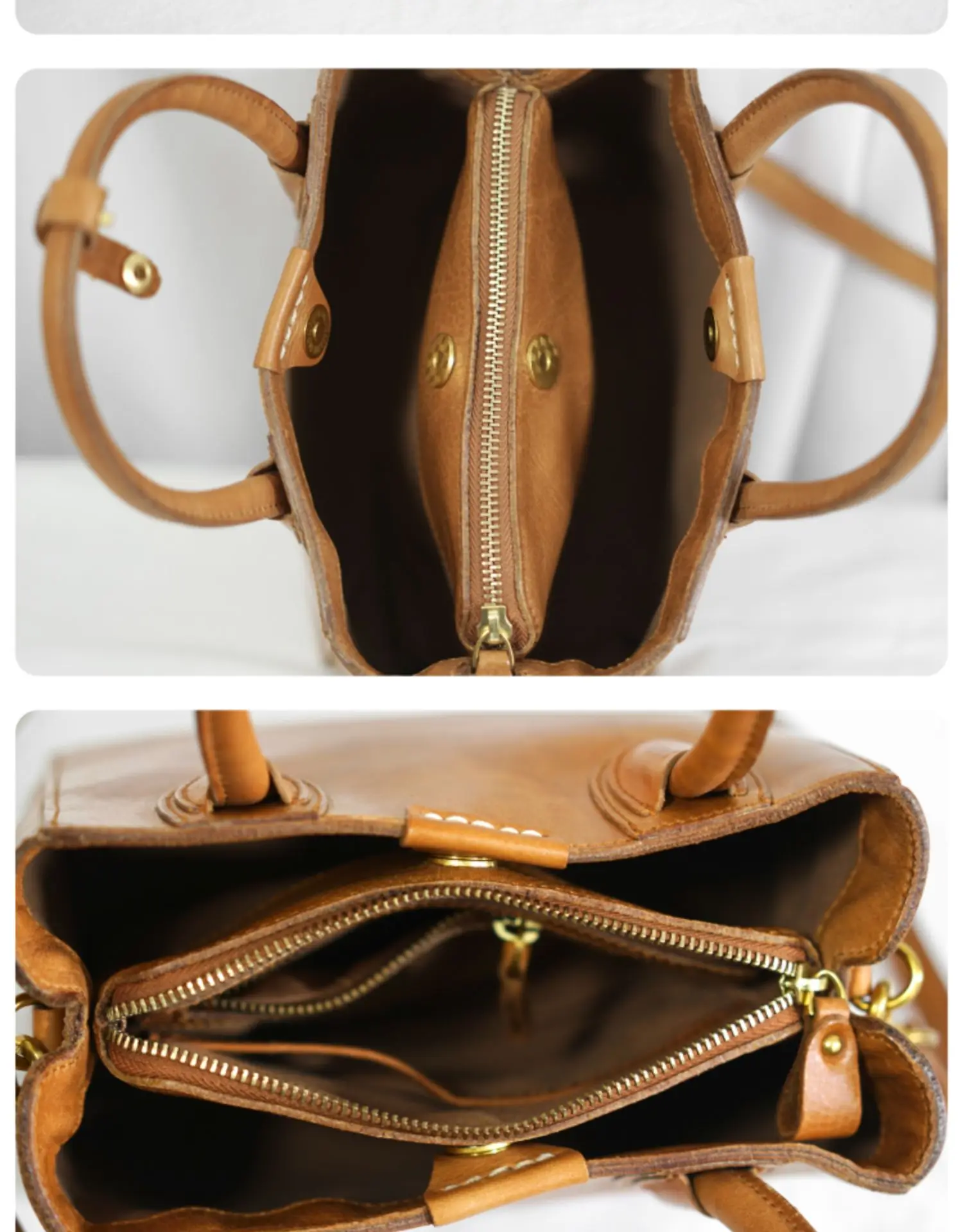 Organisatoren Designer handgemachte erste Schicht Rindsleder Damen kleine Handtaschen Casual Party Luxus echtes Leder weibliche Umhängetaschen – Detail 7
