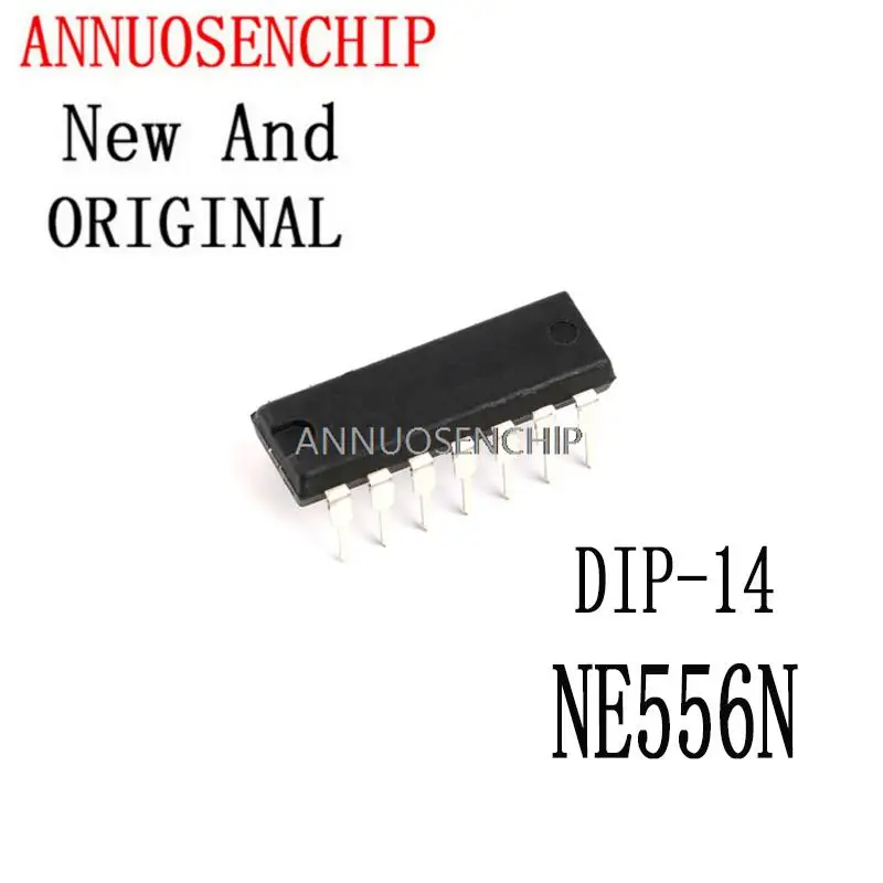 

100 шт., новые и оригинальные фотообои NE556 DIP14 NE556N