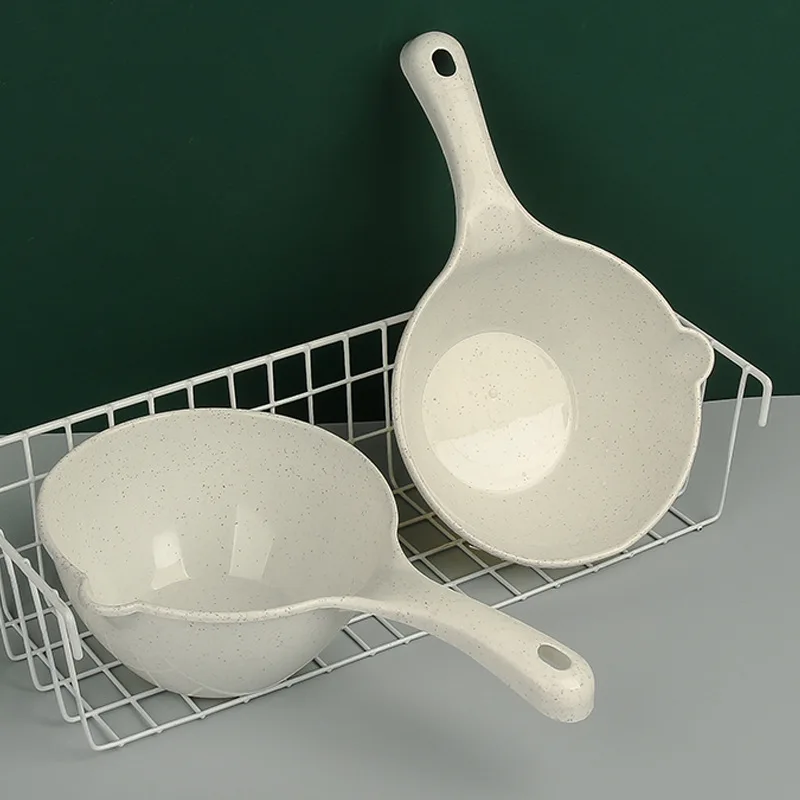 Shampoo Spoons Water Cup Bath Baby Tub Shampoo Japanese Water Bathtub Plastic Dipper Bathtub Bag 1Pc