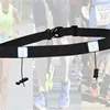 Running Race Number Belt Waist Pack Bib Holder For Triathlon Marathon Cycling Motor With 6 Gel Loops Fitness Sport Accessories 2