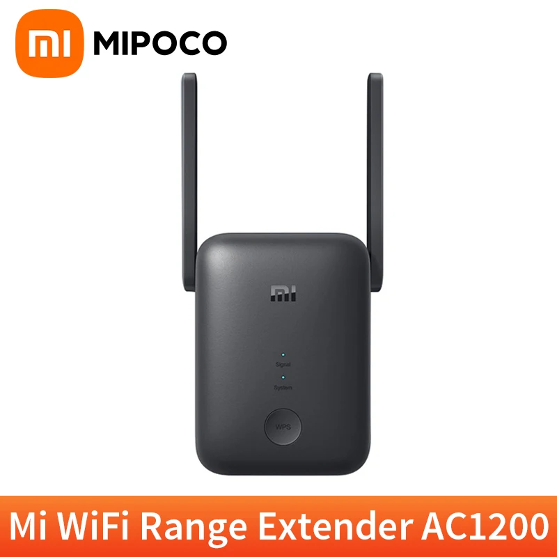 Xiaomi Mi Wifi расширитель диапазона AC1200 2 4 ГГц и 5 ггц ретранслятор 1200 Мбит/с усилитель