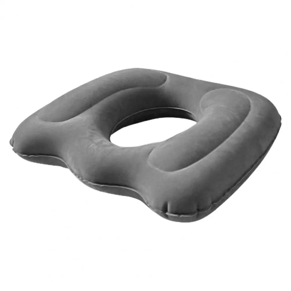 Sciatic Nerve Relief Cushion Anti-decubitus Cushion for Hemorrhoids Comfortable Flocked Buttock Support for Home Office Seating 4