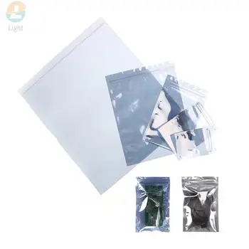 10 개 5 사이즈 ESD 정전기 방지 패키지 가방 정전기 방지 차폐 가방 지퍼 잠금 지퍼 팩 하드 드라이브용 정전기 방지 저장 가방