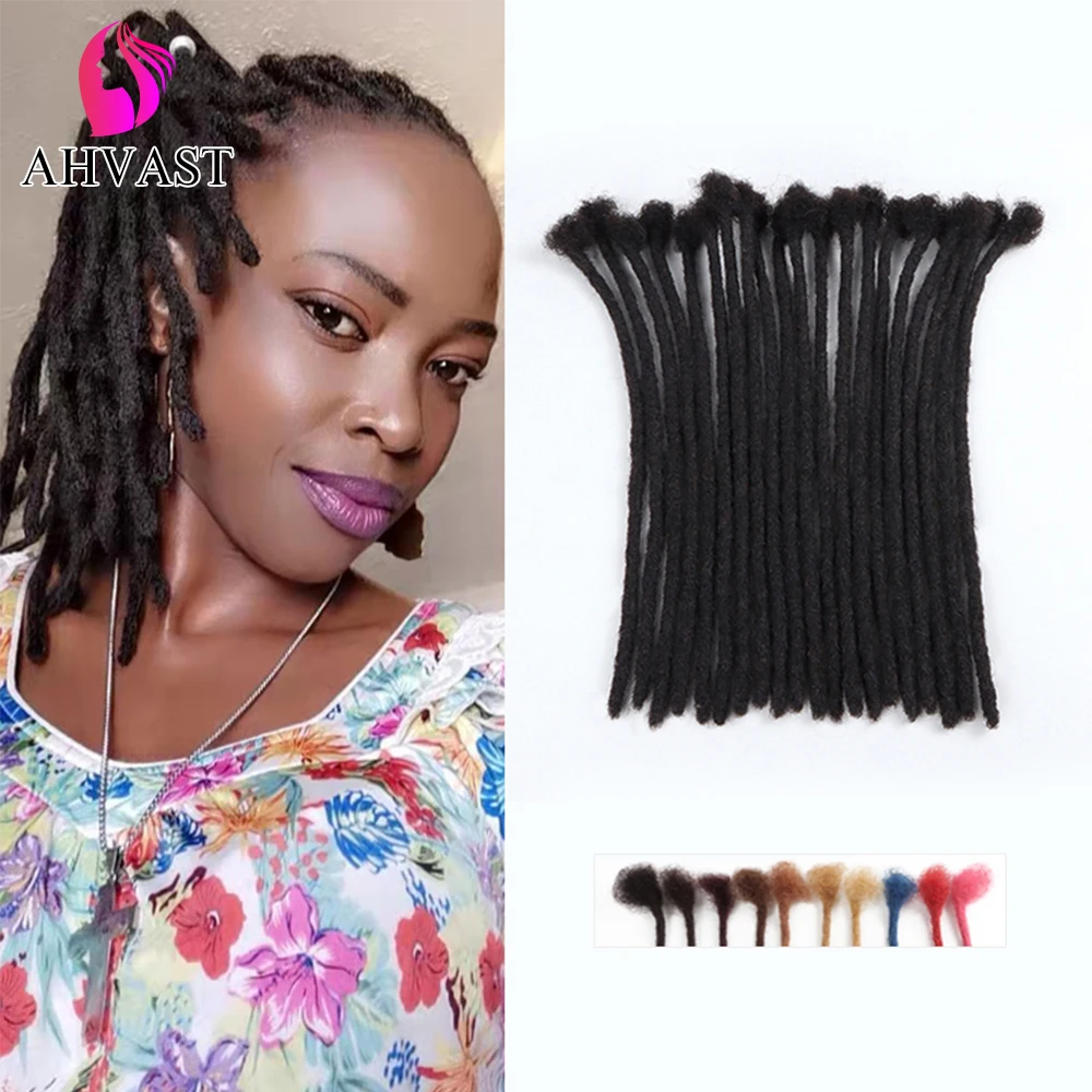 VAST Dreadlock 100% Human Hair Extension Loc Bulk Dread Lock Human Hair Rastas Cabello Humano