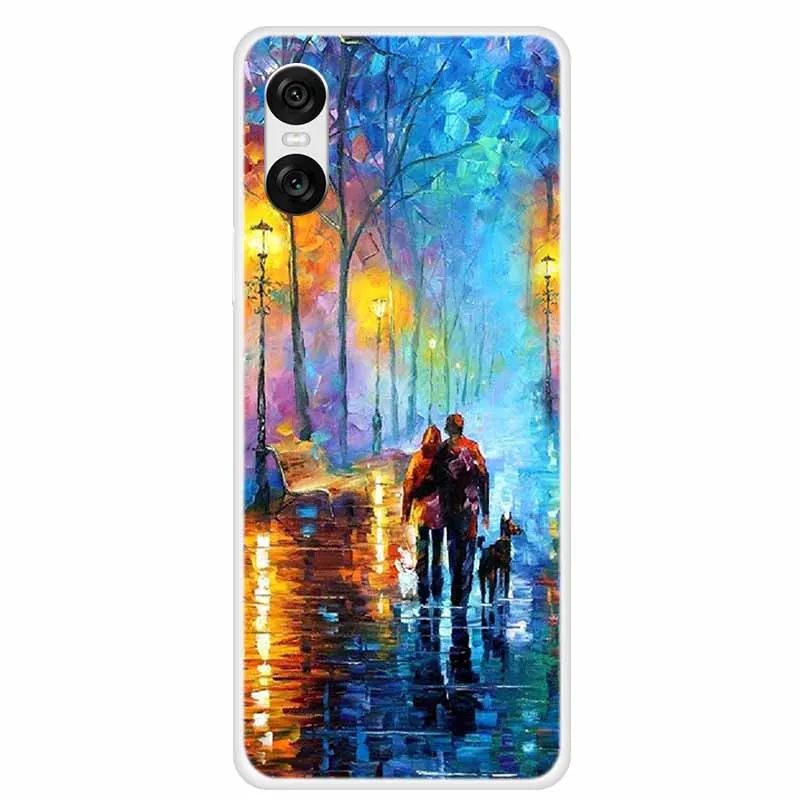 Cartoon Clear TPU Soft Silicone Protective Case Cover