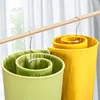 1Pc Round Spiral Quilt Sheets Hanger Stainless Steel Rotating Drying Rack Save Space Blanket Hanger Outdoor Home Balcony Hanger 1