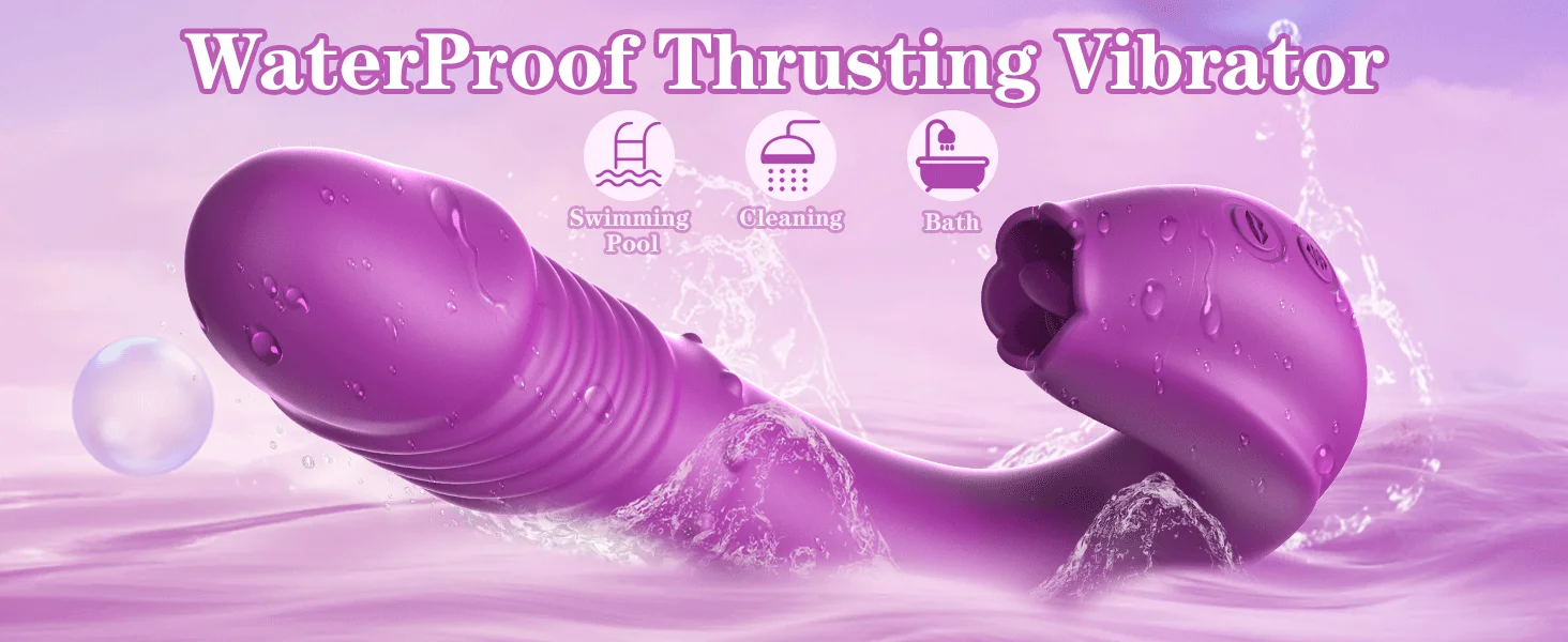 Tongue Licking Rotating Dildo Vibrator for Women Clitoral Stimulator Vaginal Massager G-Spot Vibrator Wand Female Adult Sex Toys