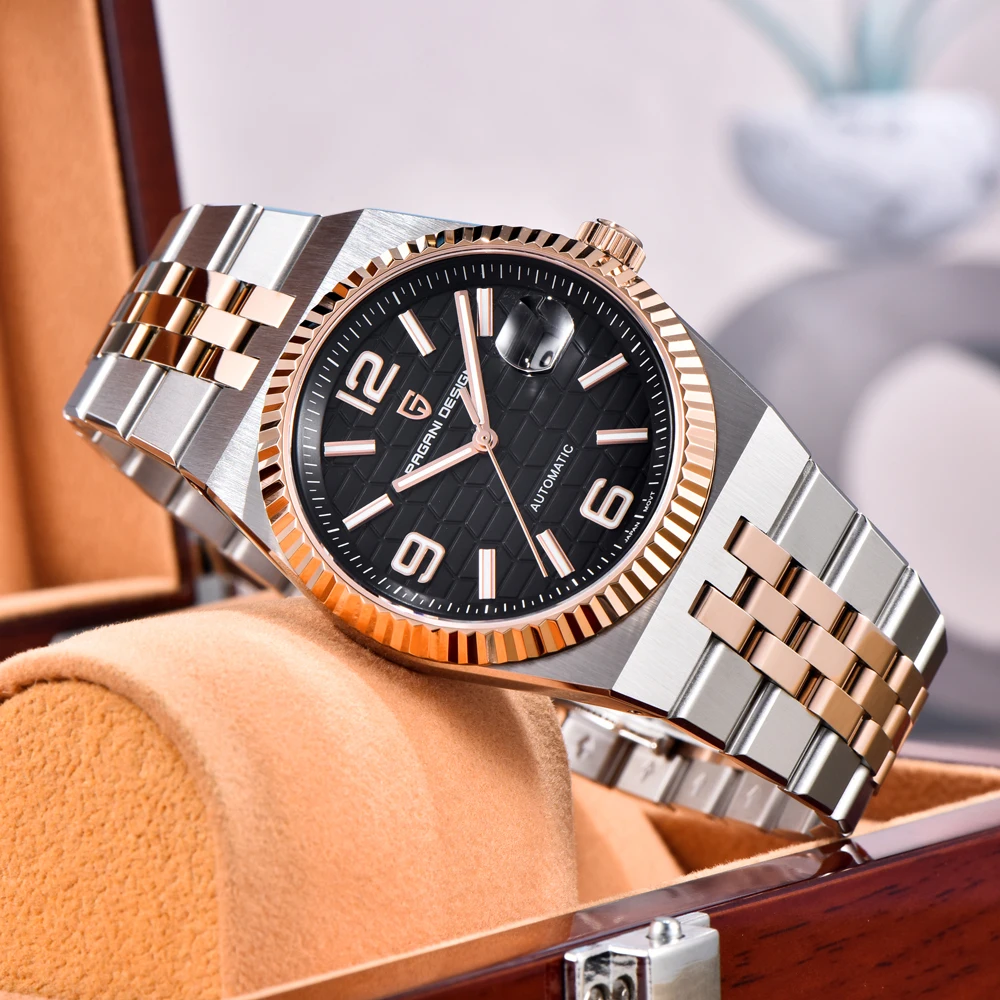 パガーニデザイン 2025年新作 027 メンズ腕時計 レトロ 自動巻き