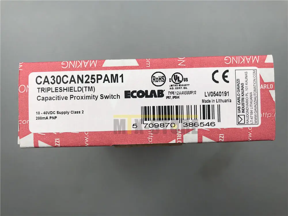 

1pcs Carlo gavazzi Photoelectric Switch CA30CAN25PAM1 New IN BOX