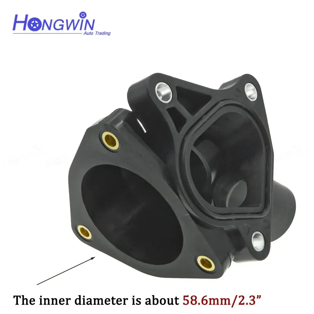 Thermostat Cover Case For Honda CR-V CRV 2.4L 2002 2003 2004 2005 2006, Civic 1.7L 2002-2005 OEM: 19320PNA003 19320-PNA-003