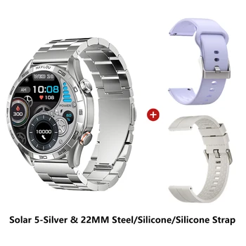 HAYLOU Solar 5 Voice Calling Smartwatch 1.58'' AMOLED Display 60Hz Smart Watch 24H Health Monitoring Sports Smartwatch for Men 21