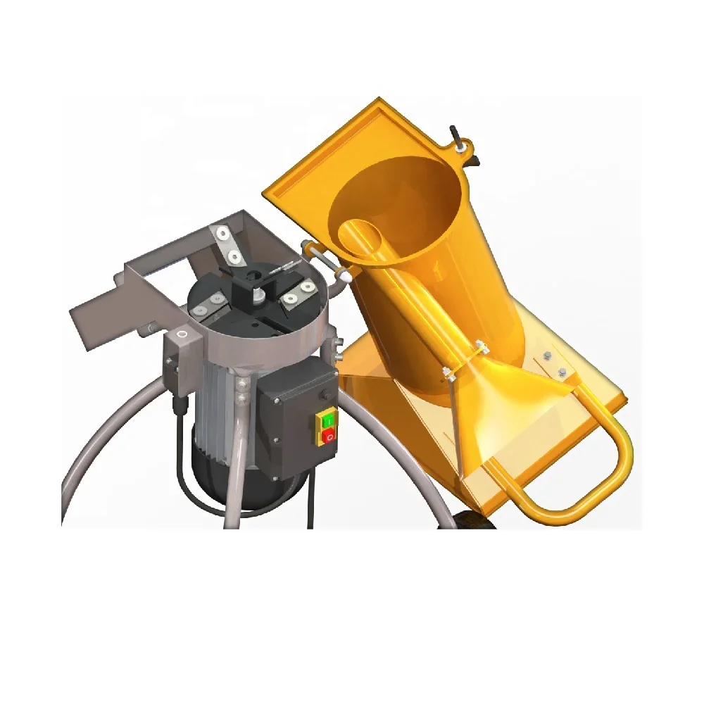 3450RPM 60Hz Grass Leaves Shredding Garden Electric Leaf Mulcher Shredder 4
