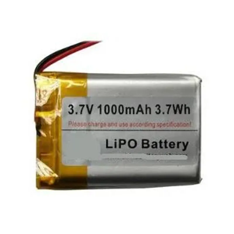 

2Pcs/Lot 523450 1000MAh 3.7V Polymer Lithium Li-ion Li-po Rechargeable Battery For Speaker Learning Machine