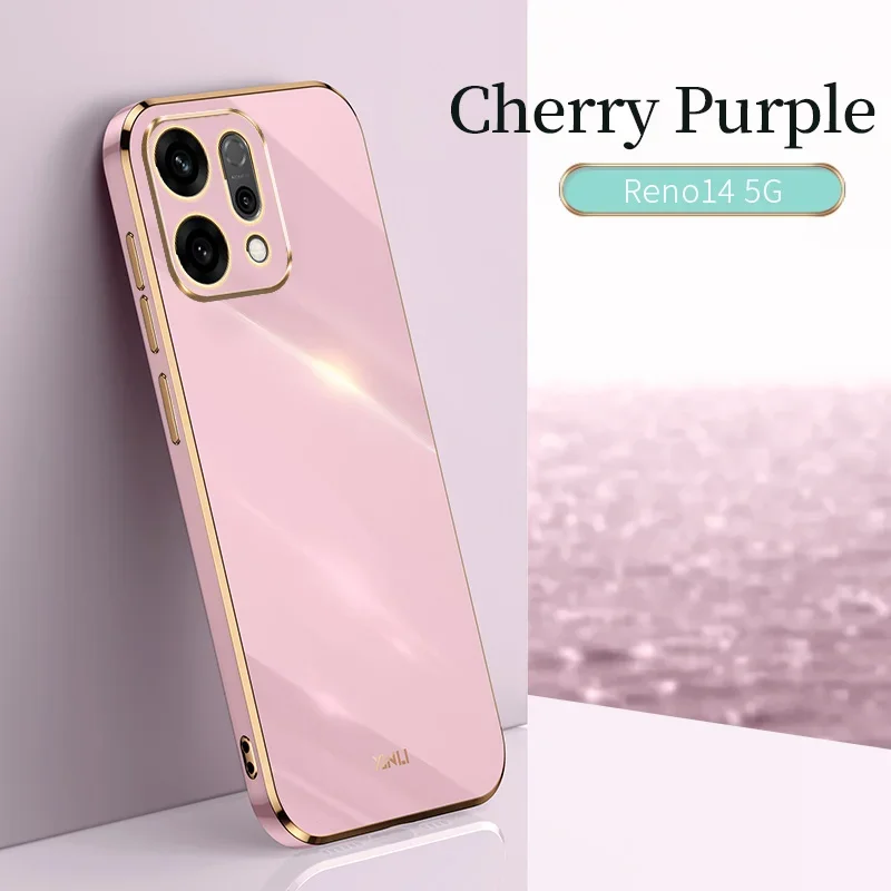 Luxury Plating Soft Silicone Camera Protective Back Cover