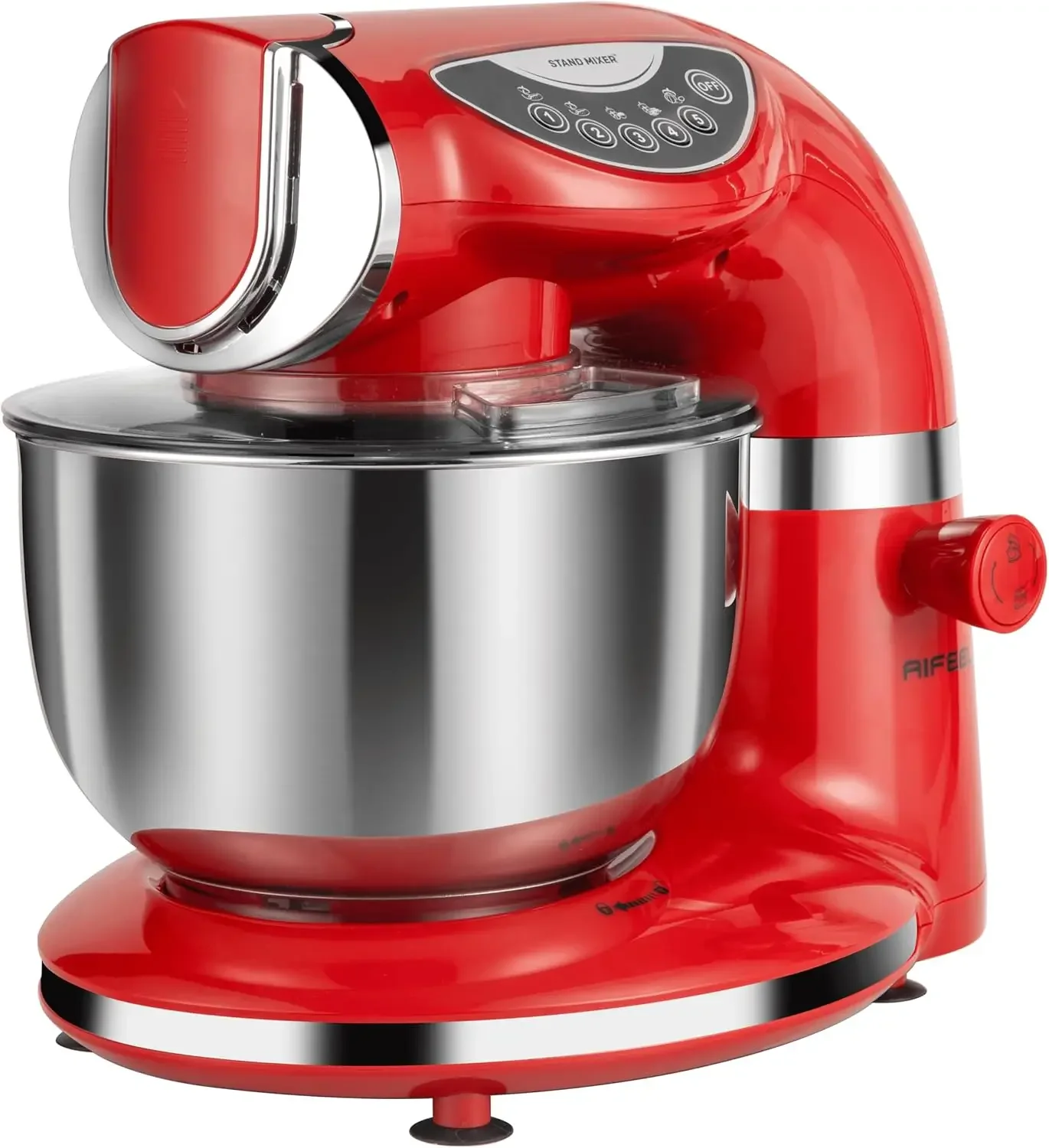 Aifeel Stand Mixer, 8.5QT+ 6QT Two Stainless Steel Bowls Electric Food Mixer, 7 in 1 Multifunctional Kitchen Mixer with Dough Ho 3