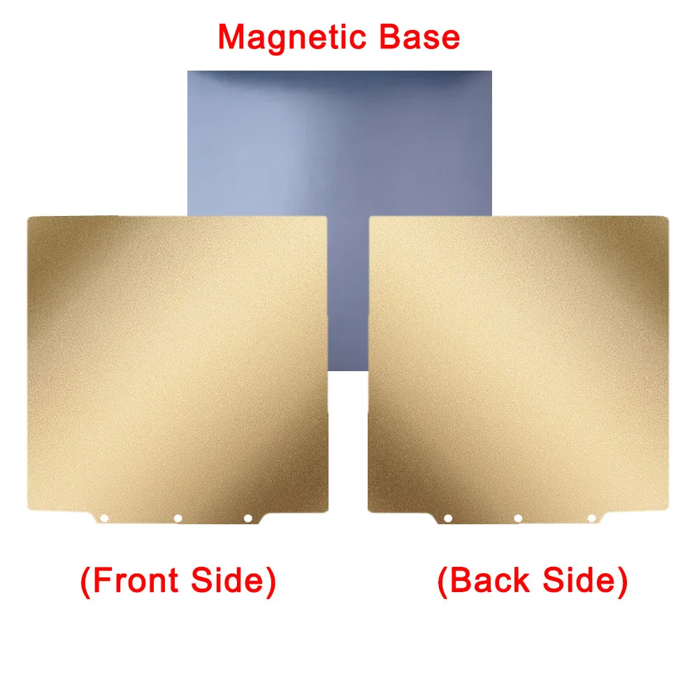 Enhanced Double-Sided Flexible 3D Printer Build Plate - PEO PET PEI Coating
