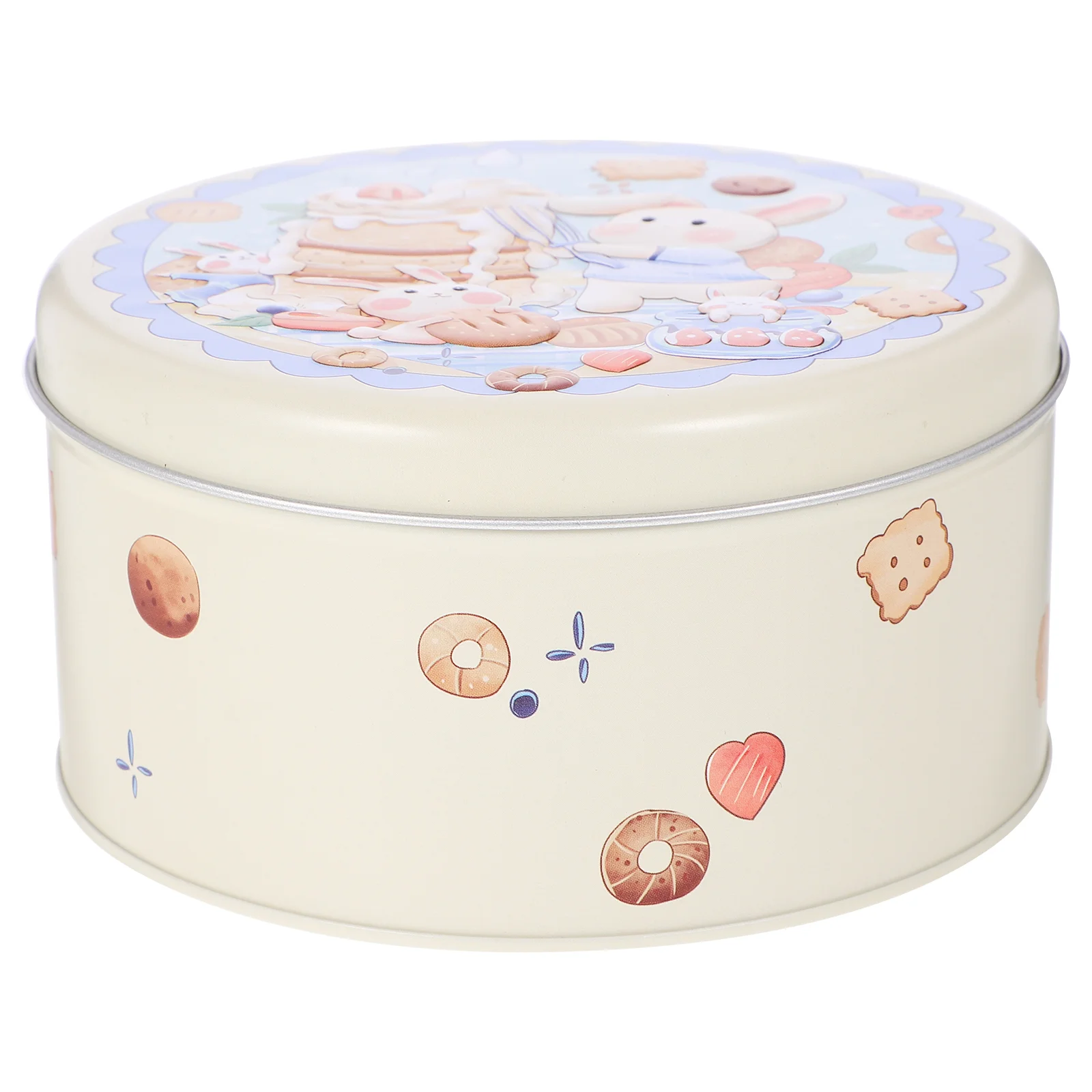 

Cookie Jar Christmas Goodie Boxes Candy Tin Cartoon Decor for Office Container Tinplate Sugar Case