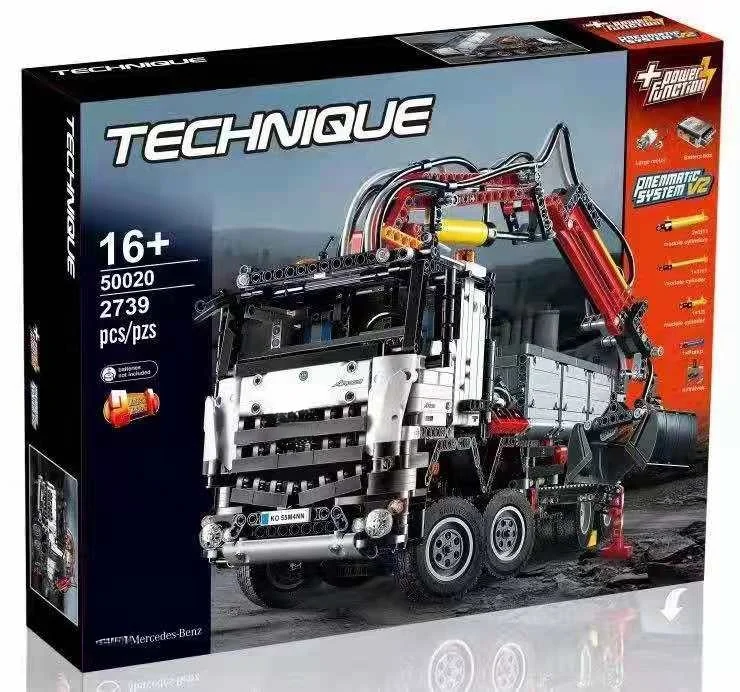 20005 техническая серия Arocs 3245 строительные блоки совместимые с 42043 DIY обучающие