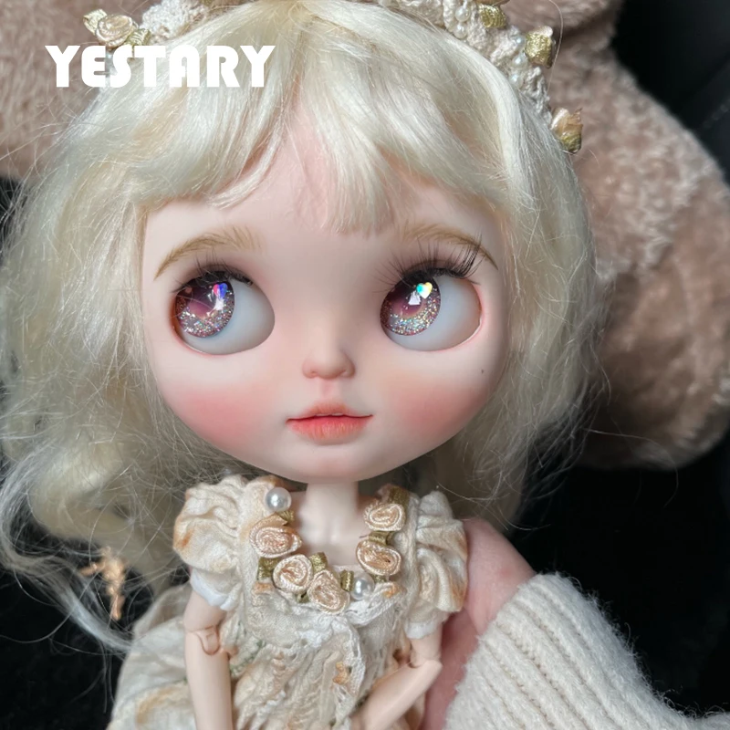 

Кукольные глаза YESTARY Blythe, игрушки «сделай сам», яркие цветные стеклянные глаза для кукол Blythe, поделки, блестящие аксессуары для девочек, подарки на день рождения