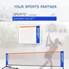 Portable Pickleball Net & Badminton Net Easy Setup Volleyball Net Proper Badminton Net Size Weatherproof Durable Easy Assembly 1