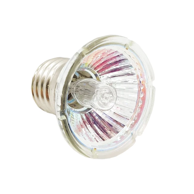 Reptile Lamp 25/50/75W UVA+UVB 3.0 Pet Heat Lamp Bulb Turtle Basking UV Light Bulbs Amphibians Lizards Temperature Controller 3