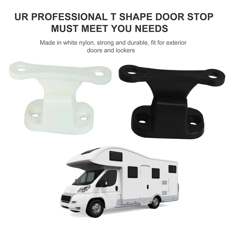 

Фиксатор двери для кемпера, дверной держатель, нейлоновый Т-образный дверной стопор, удерживающий защелку для GTWS