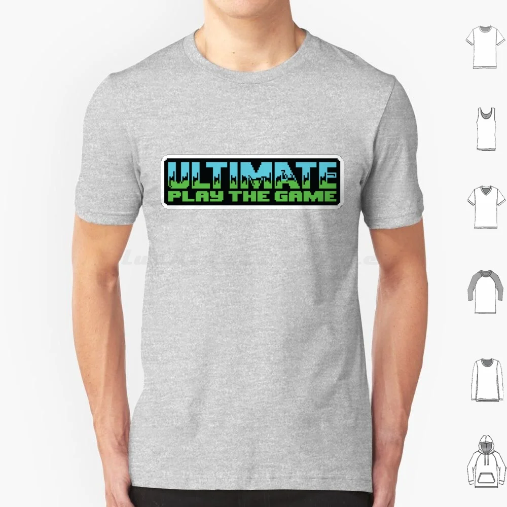 Ultimate-Play The Game T Shirt Big Size 100% Cotton 80s