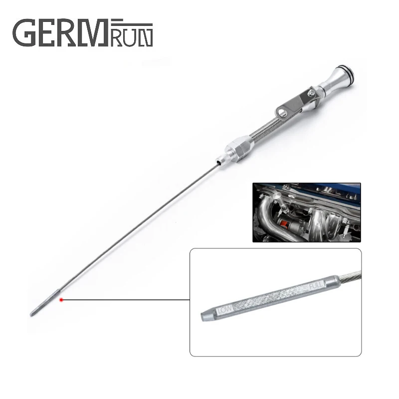 Flexible Engine Oil Dipstick For Pre-79Early Chevrolet SBC Chevy 265 283 327 350 Driver Side
