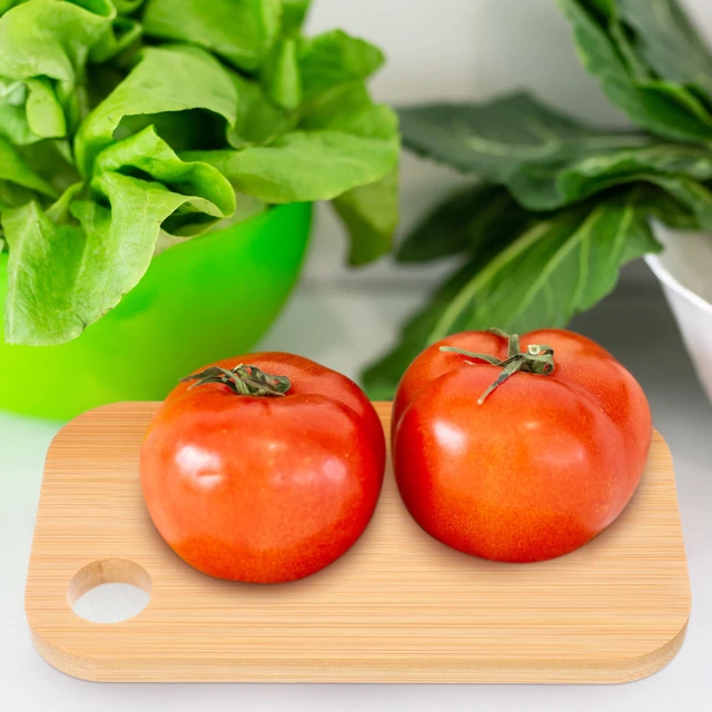 5x Wooden Cutting Board Rectangle Mini Chopping Board for Vegetables  Kitchen - AliExpress