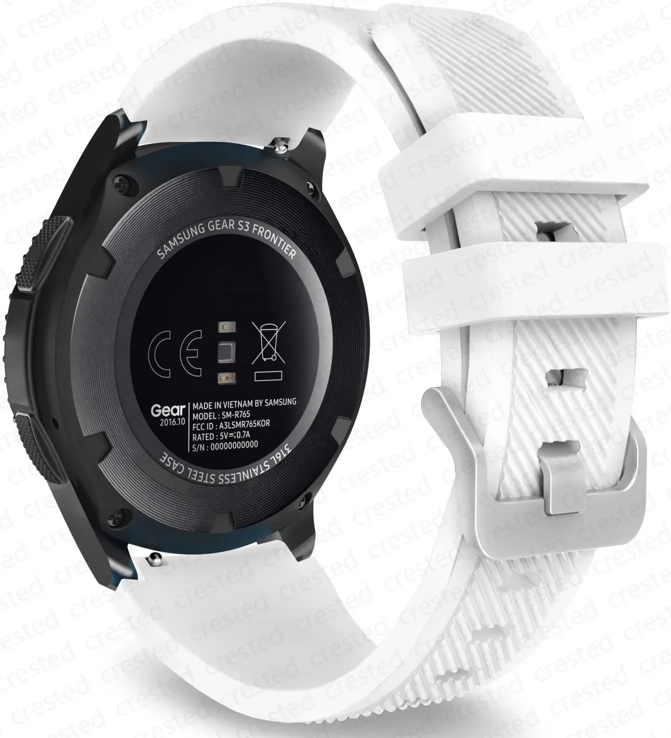 Soft Silicone Sport Strap - 22mm Bracelet