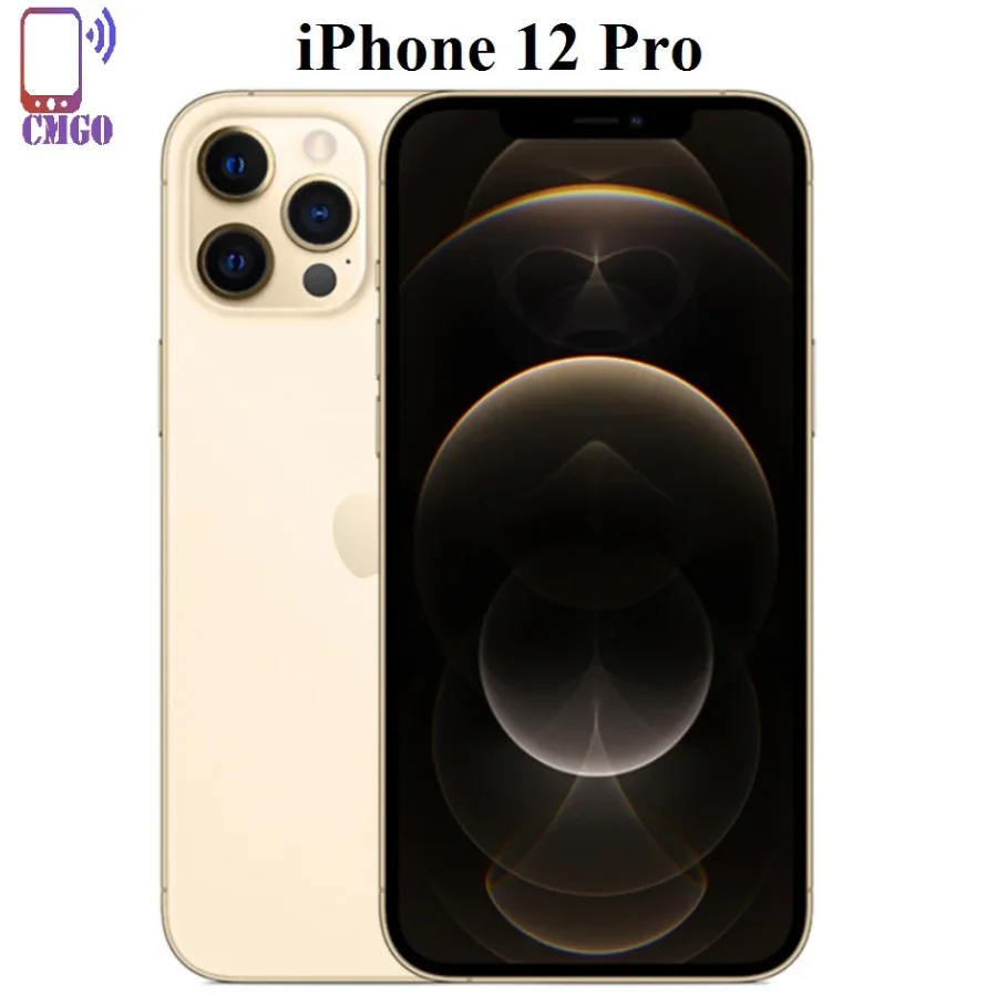 Apple Iphone 12 Pro 128Gb/256Gb Rom Sbloccato Smartphone Originale Face Id Schermo Oled Da 6.1 "A14 Fotocamera Da 12Mp Iphone 12Pro