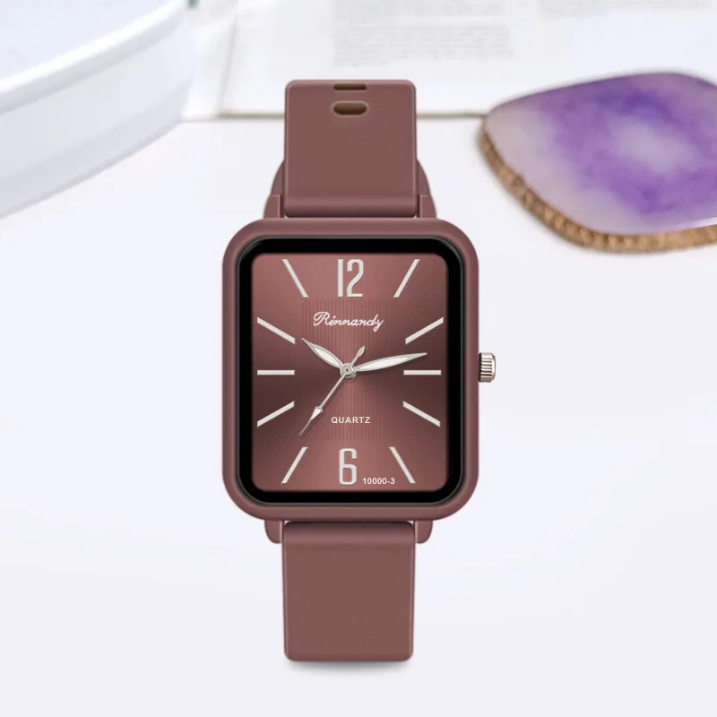 Women's Watch Silicone Strap Wristwatch Women Quartz Watches Clock Ladies Watch Gift Reloj Mujer Montre Femme 6