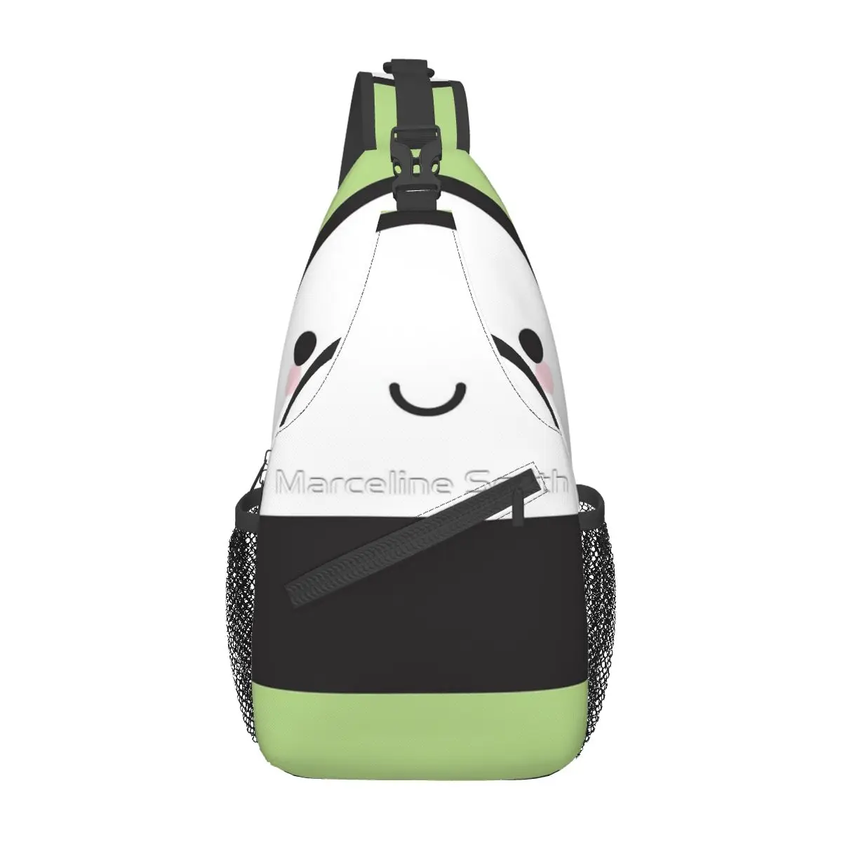 

Kawaii Onigiri Rice Ball Chest Bag Modern Portable Gift Cross chest bag Customizable