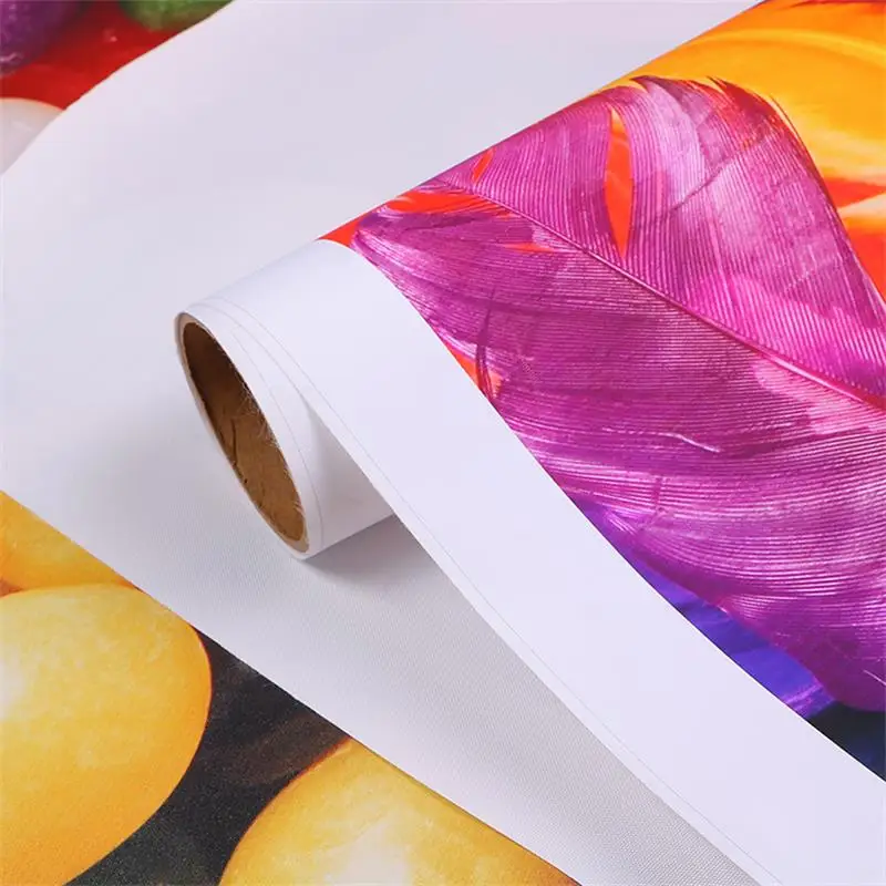 24n*25m 260gsm Inkjet Matte Canvas, Polyester Canvas Roll, Waterproof Inket Canvas