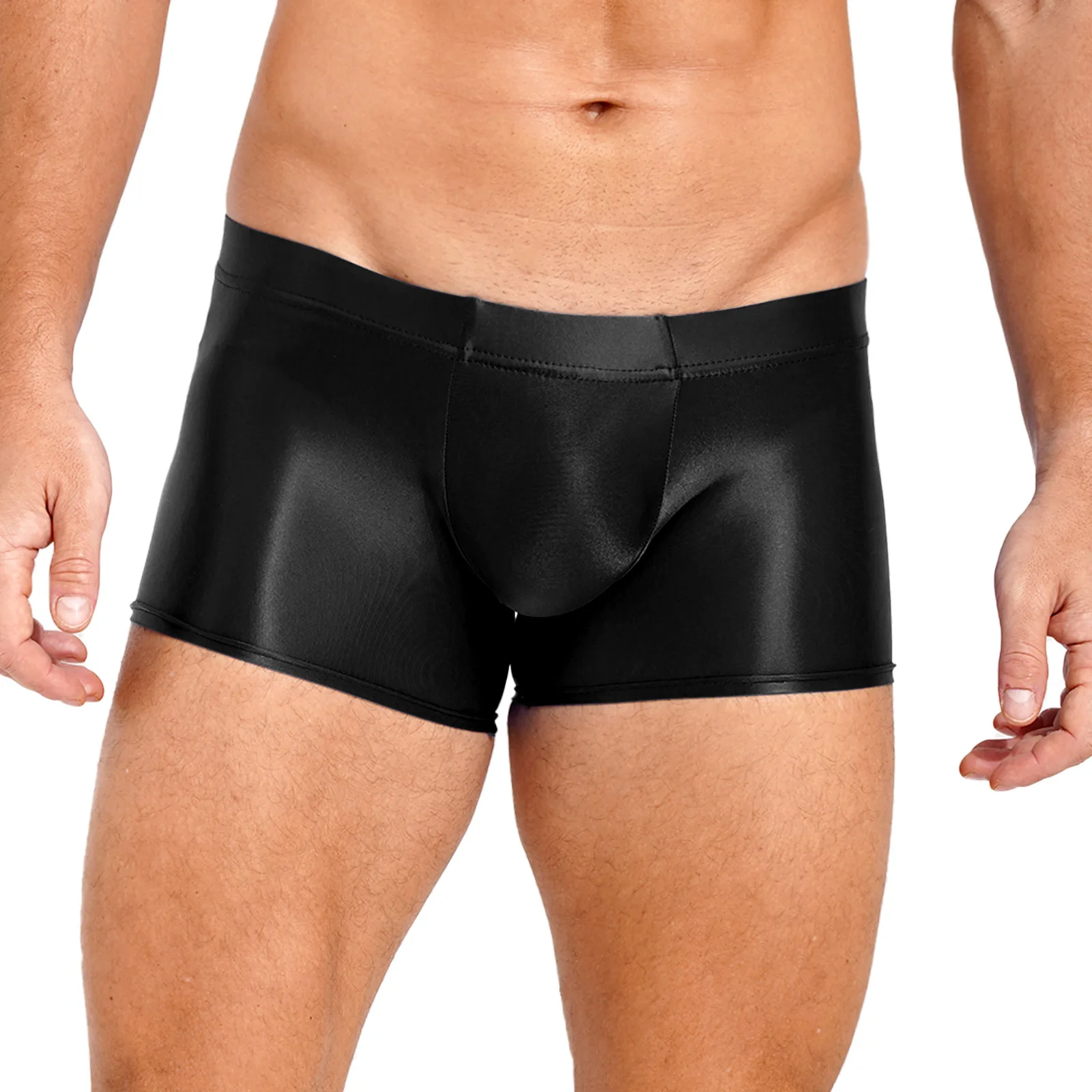 Men's Boxer Brief Swimsuit Bikini Briefs Men Underwear Pouch Boxer