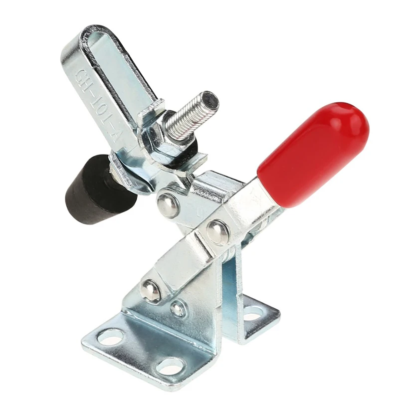 Description Picture 2 of item101A Toggle Clamps 1pc 50kg Anti-slip Equipment For Hand Tool Replacement Stainless Steel U-shaped Vertical Industrial