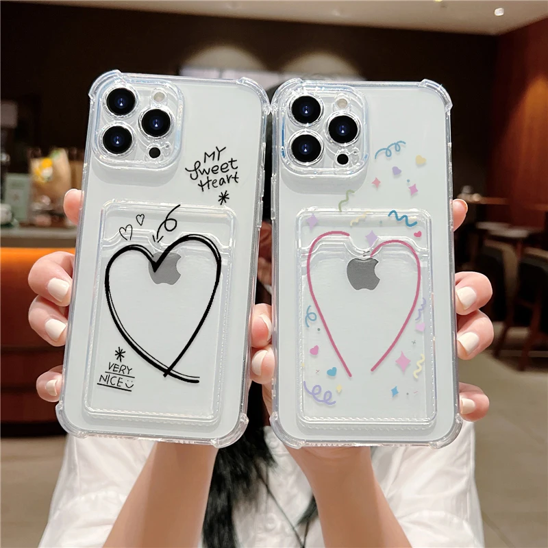 Love Heart Cover with Card Photo Holder