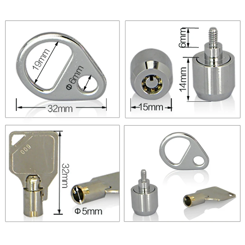 Desktop Computer Lock Computer Case Lock For Internet Cafe Office Management