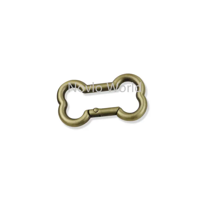20MM 32MM 38MM Bone Shape Metal Ring Hooks For Bags Shoulder Belt Strap Carabiner Spring Backpack Pendant Buckles Accessories