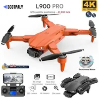 L900 Pro GPS Drone 4K Professional HD Dual Camera 5G Wifi Photography Brushless Foldable Quadcopter RC Distance 1.2KM Dron Toy 1