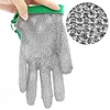 Stainless Steel Ring Mesh Gloves Anti Cut Knife Resistant Chain Mail Hand Protection Kitchen Butcher Glove 4