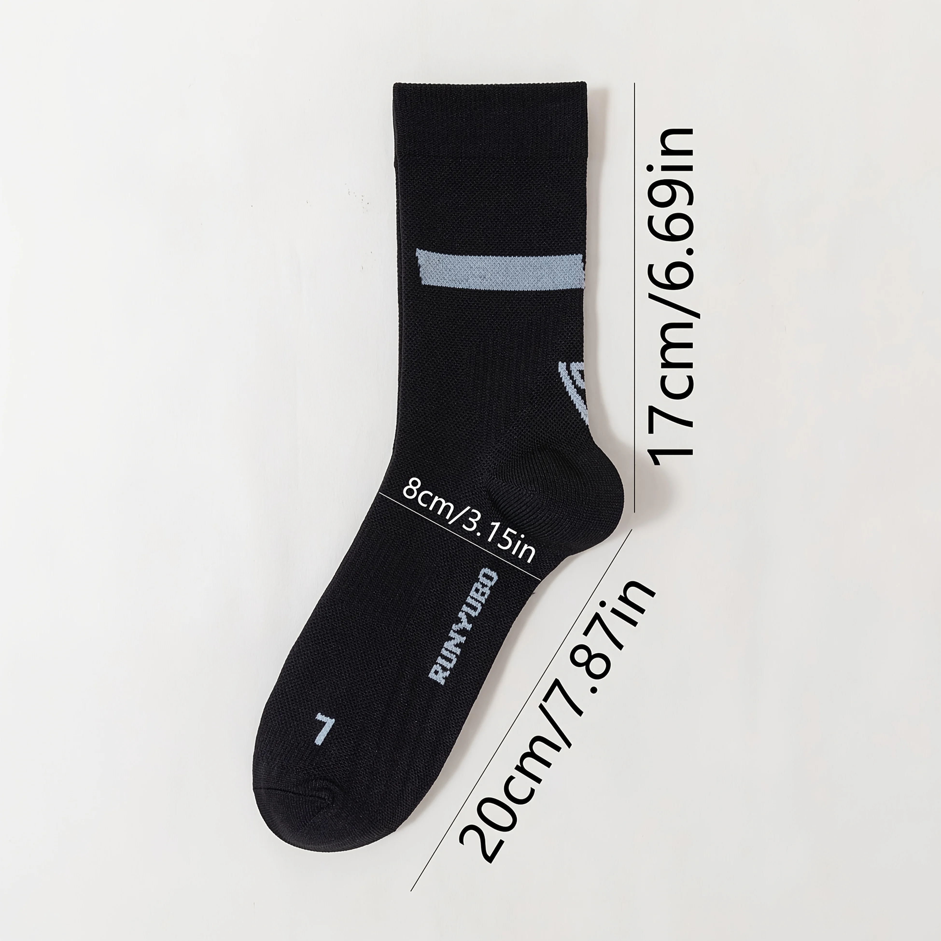 Professional Running Socks Sweat Absorbent Breathable Marathon Socks Men Women Elastic Quick Dry Fitness Training Cycling Socks