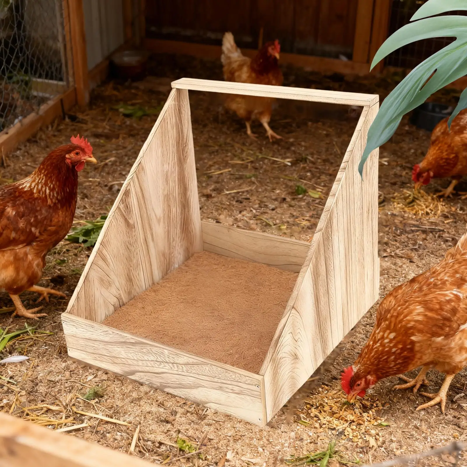 Chicken Egg Laying Box With Pads Wooden Perch Nest Nesting Boxes For Chicken Coop For Hen Gallinas Coops House Winter Poultry